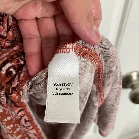 Maurice’s Causual Paisley Print Romper - Size Lg - Picture 4 of 10